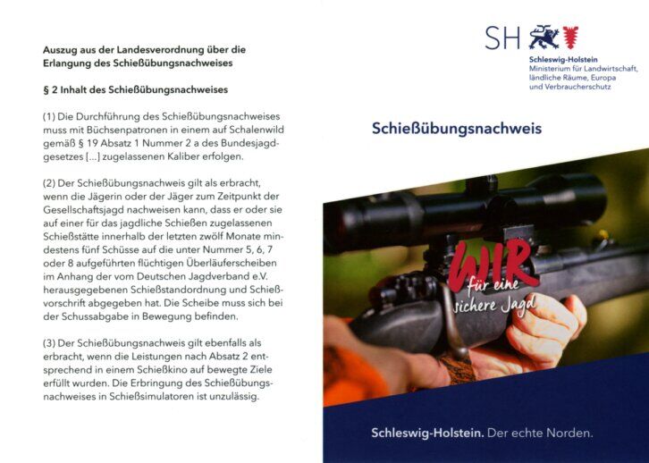 Schiessnachweis SH